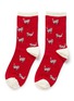 Main View - Click To Enlarge - HANSEL FROM BASEL - 'Alley Cat' crew socks