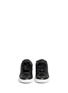 Figure View - Click To Enlarge - JOSHUA SANDERS - Fur flap leather sneakers