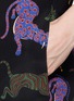 Detail View - Click To Enlarge - STELLA MCCARTNEY - Wild cat print mock neck silk dress