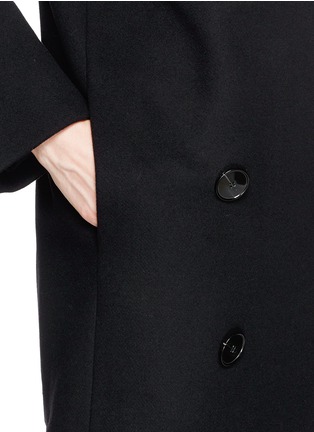 Detail View - Click To Enlarge - STELLA MCCARTNEY - Double breasted blazer coat