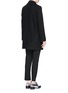 Back View - Click To Enlarge - STELLA MCCARTNEY - Double breasted blazer coat