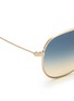 Detail View - Click To Enlarge - OLIVER PEOPLES - x Isabel Marant 'Matt' wire rim aviator sunglasses