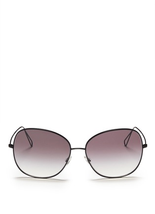 Main View - Click To Enlarge - OLIVER PEOPLES - x Isabel Marant 'Daria' oversize wire gradient sunglasses