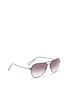 Figure View - Click To Enlarge - OLIVER PEOPLES - x Isabel Marant 'Matt' wire aviator sunglasses