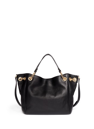 Back View - Click To Enlarge - MICHAEL KORS - 'Jet Set Chain' leather bag