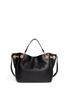 Back View - Click To Enlarge - MICHAEL KORS - 'Jet Set Chain' leather bag