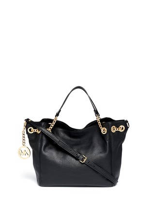 Main View - Click To Enlarge - MICHAEL KORS - 'Jet Set Chain' leather bag
