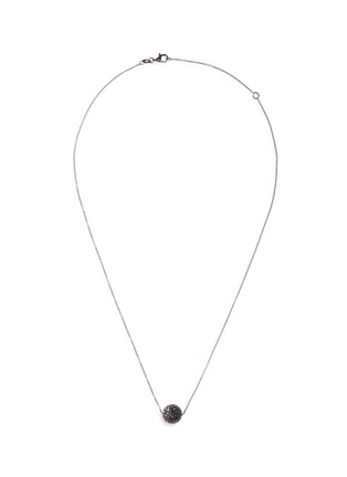Main View - Click To Enlarge - LC COLLECTION JEWELLERY - Diamond 18k gold disco ball pendant necklace
