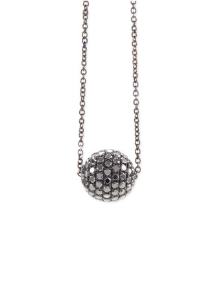 Figure View - Click To Enlarge - LC COLLECTION JEWELLERY - Diamond 18k gold disco ball pendant necklace