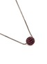 Figure View - Click To Enlarge - LC COLLECTION JEWELLERY - 'Disco Ball' ruby 18k gold pendant necklace