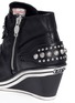 Detail View - Click To Enlarge - ASH - Gwen studded wedge sneakers