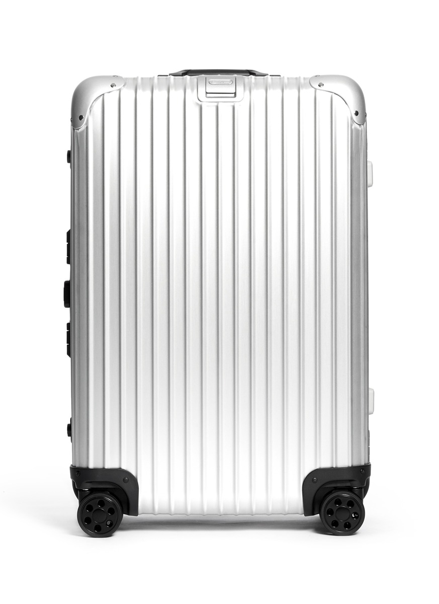 RIMOWA - Topas Stealth Special Multiwheel® (Two-Tone: Black & Silver ...