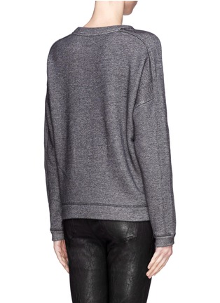 Back View - Click To Enlarge - VINCE - French terry sweatshirt