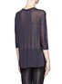 Back View - Click To Enlarge - VINCE - Silk front T-shirt