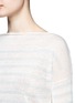 Detail View - Click To Enlarge - VINCE - Bateau neck stripe sweater