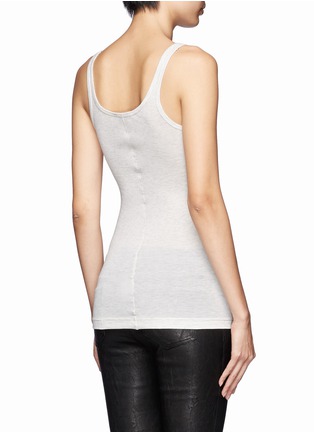 Back View - Click To Enlarge - VINCE - Cotton-modal blend tank top