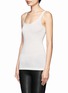 Front View - Click To Enlarge - VINCE - Cotton-modal blend tank top