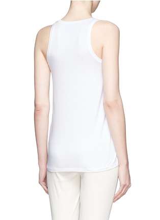 Back View - Click To Enlarge - VINCE - Scoop neck jersey tank top