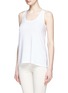 Front View - Click To Enlarge - VINCE - Scoop neck jersey tank top
