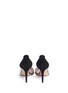 Back View - Click To Enlarge - GIANVITO ROSSI - Clear PVC suede pumps