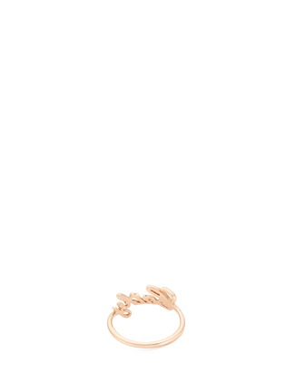 Figure View - Click To Enlarge - ANYALLERIE - 'Cathy' 18k gold ring