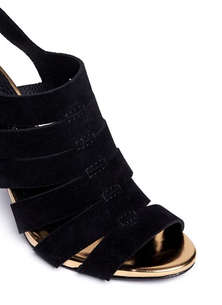 Detail View - Click To Enlarge - PEDRO GARCIA  - 'Suri-mi' suede strappy sandals