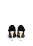 Back View - Click To Enlarge - PEDRO GARCIA  - 'Suri-mi' suede strappy sandals