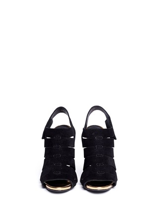 Figure View - Click To Enlarge - PEDRO GARCIA  - 'Suri-mi' suede strappy sandals