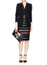 Figure View - Click To Enlarge - GIVENCHY - 'Antigona' large Bambi print zip pouch