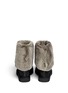 Back View - Click To Enlarge - ASH - 'Yorki' shearling wedge boots