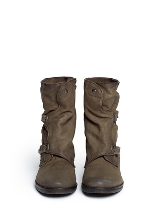 Figure View - Click To Enlarge - SAM EDELMAN - 'Ridge' latch strap leather boots