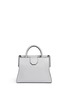 Back View - Click To Enlarge - GIVENCHY - 'Obsedia' small leather flap bag