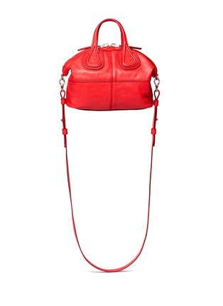 Back View - Click To Enlarge - GIVENCHY - 'Nightingale Zanzi' small leather bag