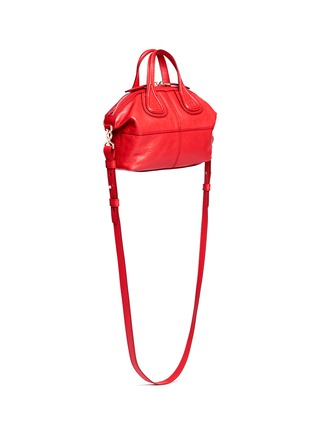 Front View - Click To Enlarge - GIVENCHY - 'Nightingale Zanzi' small leather bag
