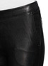 Detail View - Click To Enlarge - ELIZABETH AND JAMES - 'Nanda Moto' lamb leather skinny pants