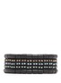 Main View - Click To Enlarge - PHILIPPE AUDIBERT - Multi-colour 3-row crystal elasticated bracelet