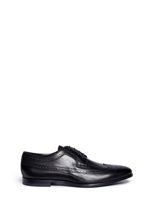 Main View - Click To Enlarge - PAUL SMITH - 'Wells' longwing brogue leather Derbies