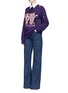 Figure View - Click To Enlarge - MARC JACOBS - x MTV logo leopard intarsia wool-cashmere sweater
