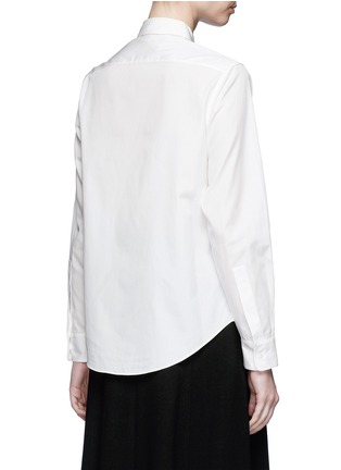 Back View - Click To Enlarge - ACNE STUDIOS - 'Beaumont' cotton poplin shirt