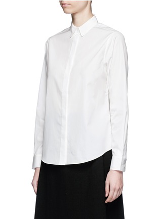 Front View - Click To Enlarge - ACNE STUDIOS - 'Beaumont' cotton poplin shirt