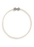 Main View - Click To Enlarge - MIRIAM HASKELL - Floral clasp glass pearl necklace