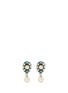 Main View - Click To Enlarge - MIRIAM HASKELL - Glass pearl drop earrings