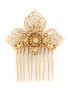 Main View - Click To Enlarge - MIRIAM HASKELL - Filigree flower hair comb