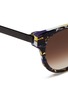 Detail View - Click To Enlarge - THIERRY LASRY - 'Affinity' tortoiseshell effect acetate matte metal sunglasses