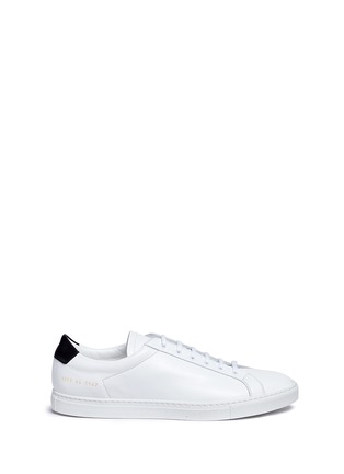 Main View - Click To Enlarge - COMMON PROJECTS - 'Achilles Retro Low' leather sneakers