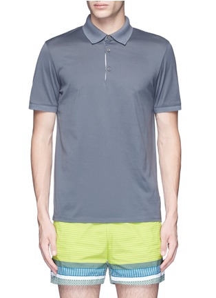 Main View - Click To Enlarge - DANWARD - Cotton jersey polo shirt