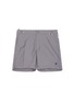 Main View - Click To Enlarge - DANWARD - Mid length flat front swim shorts