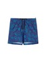 Main View - Click To Enlarge - DANWARD - Mid length floral print swim shorts