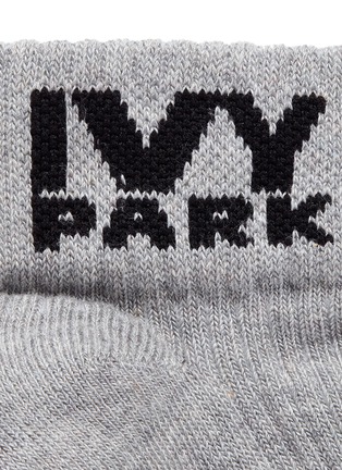 Detail View - Click To Enlarge - TOPSHOP - Logo ankle trainer socks