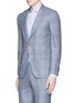 Front View - Click To Enlarge - ISAIA - 'Gregory' wool houndstooth suit